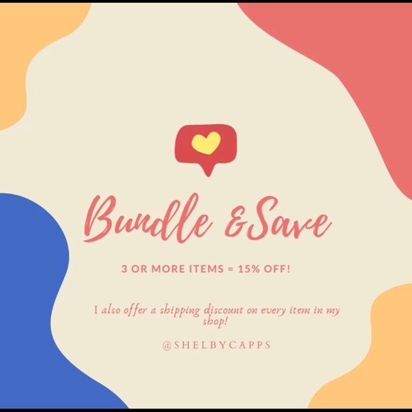 Bundle & Save + Shipping Discount ❤️ - Picture 1 of 1
